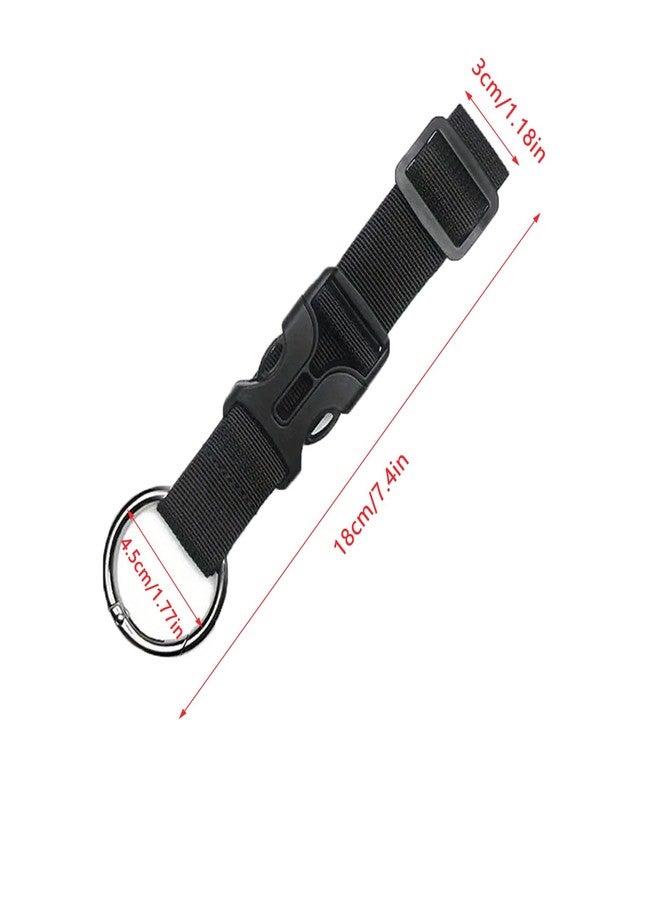 ArrErr 2 Pack Add a Bag Luggage Straps Jacket Gripper Travel Belt with Hooks Hat Clips Suitcase Belts for Rolling Duffel Bag Laptop Backpack Hardside Spinner Carry-On Luggage Travel Backpacks - Image 2
